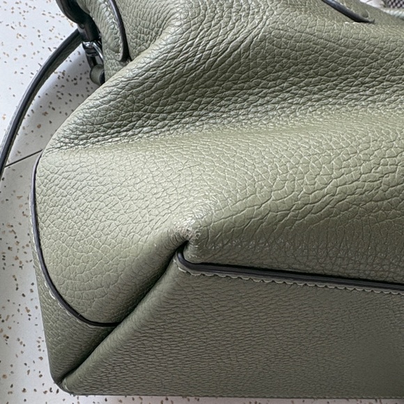 Coach Olive Green Georgia Satchel - Picture 5 of 7